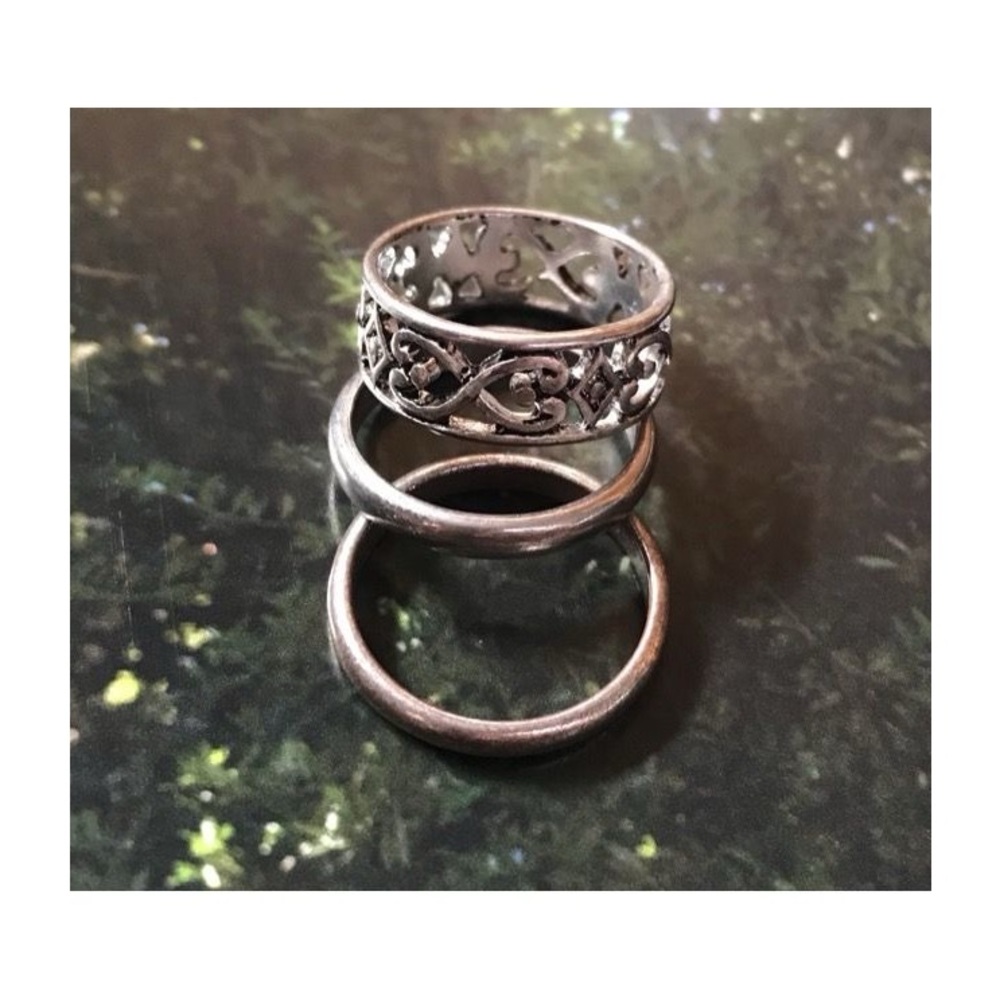 Stack Silver Rings